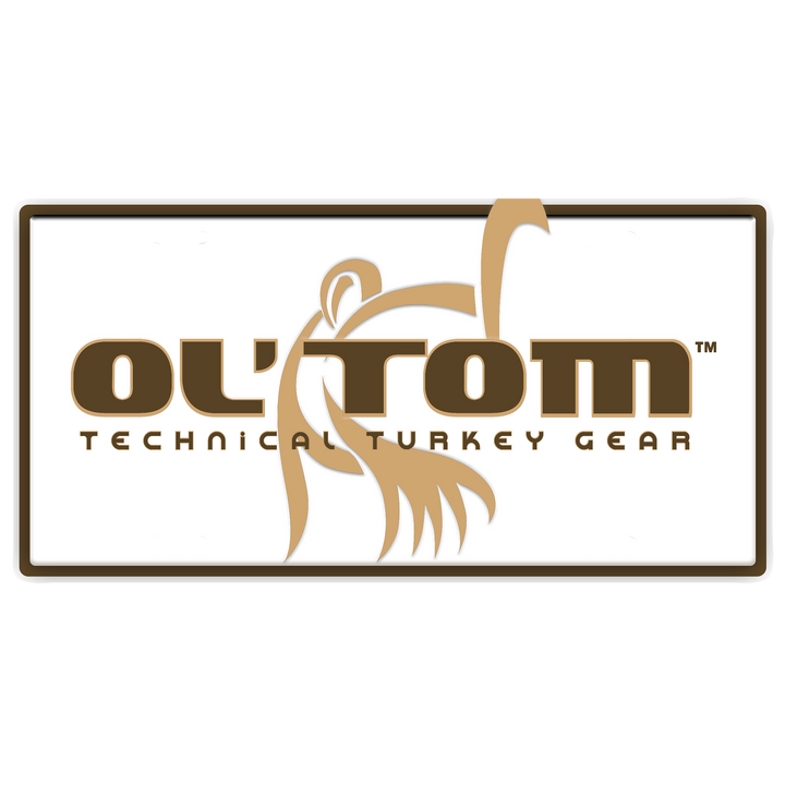 Ol Tom License Plate White OSFM