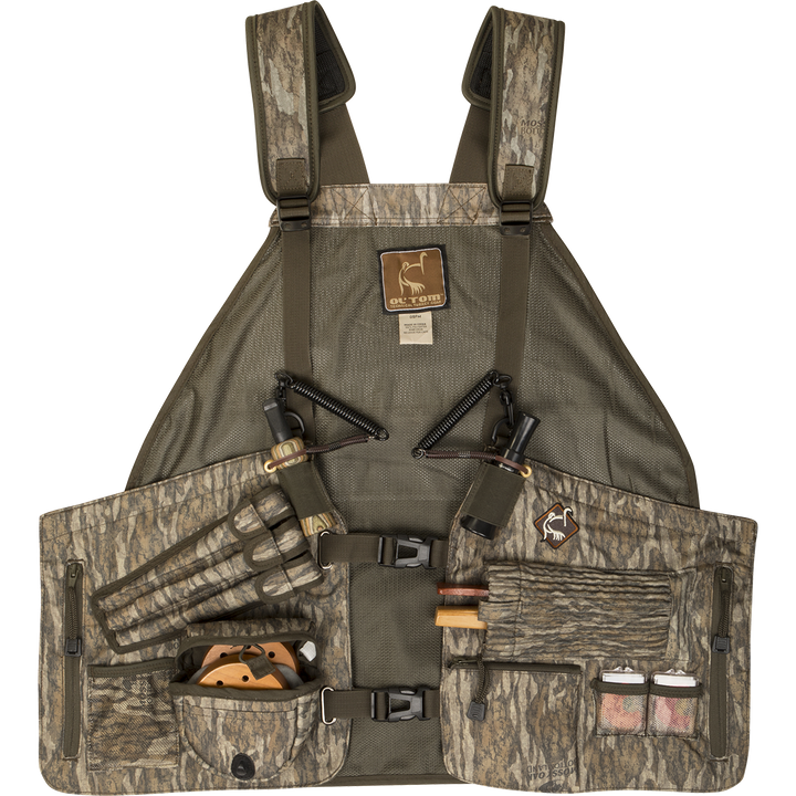Ol Tom Time And Motion Easy Rider Vest Bottomland OSFM