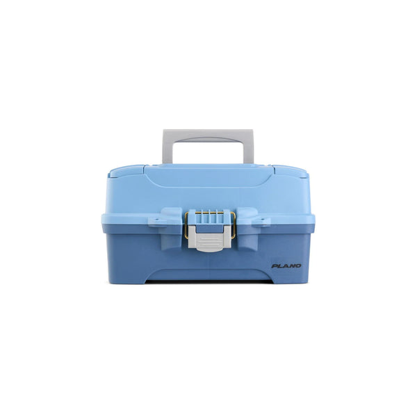 Plano Catch All Two-Tray Tackle Box Kit Light Blue/Dark Blue