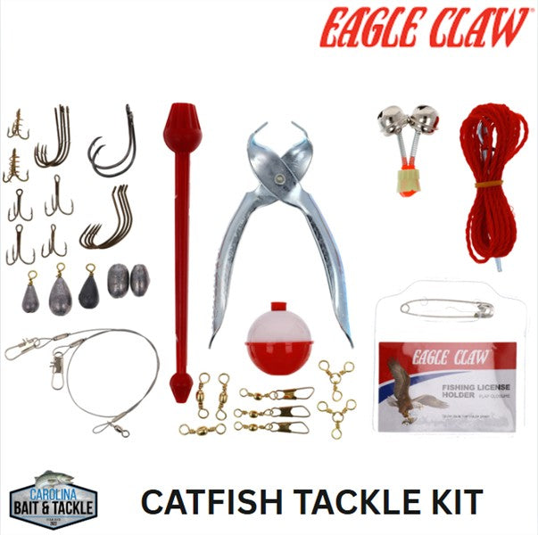 Eagle Claw CATFISH TACKLE KIT 38PK