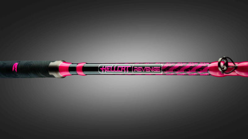 Catch The Fever Pink Hellcat Revenge Fishing Rod