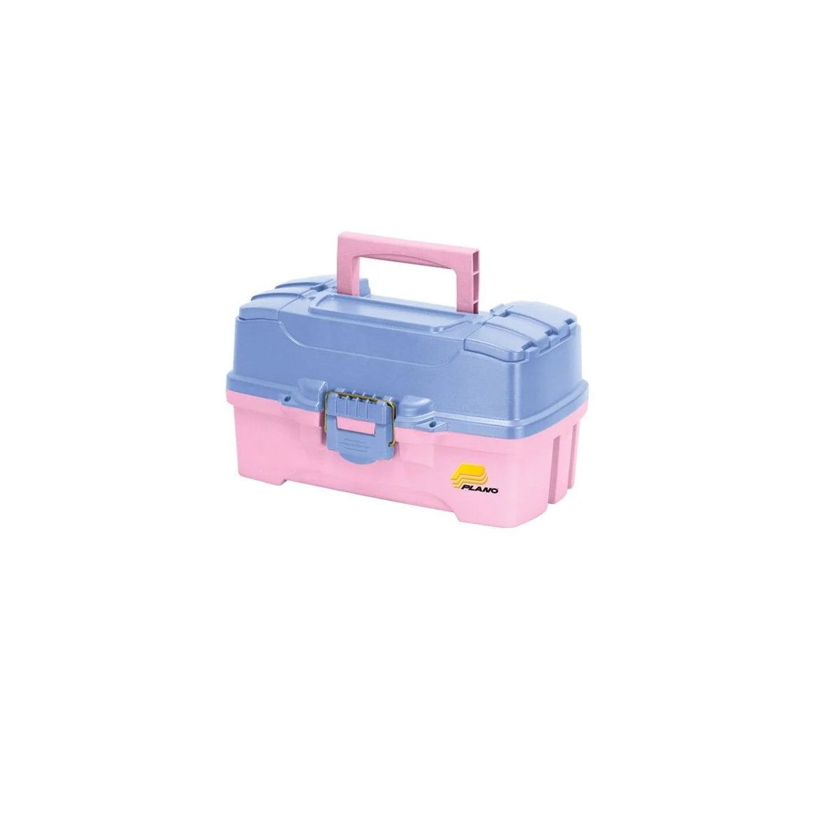 Plano 620292 2 Tray Tackle Box W/Dual Top Access Pink/Periwinkle