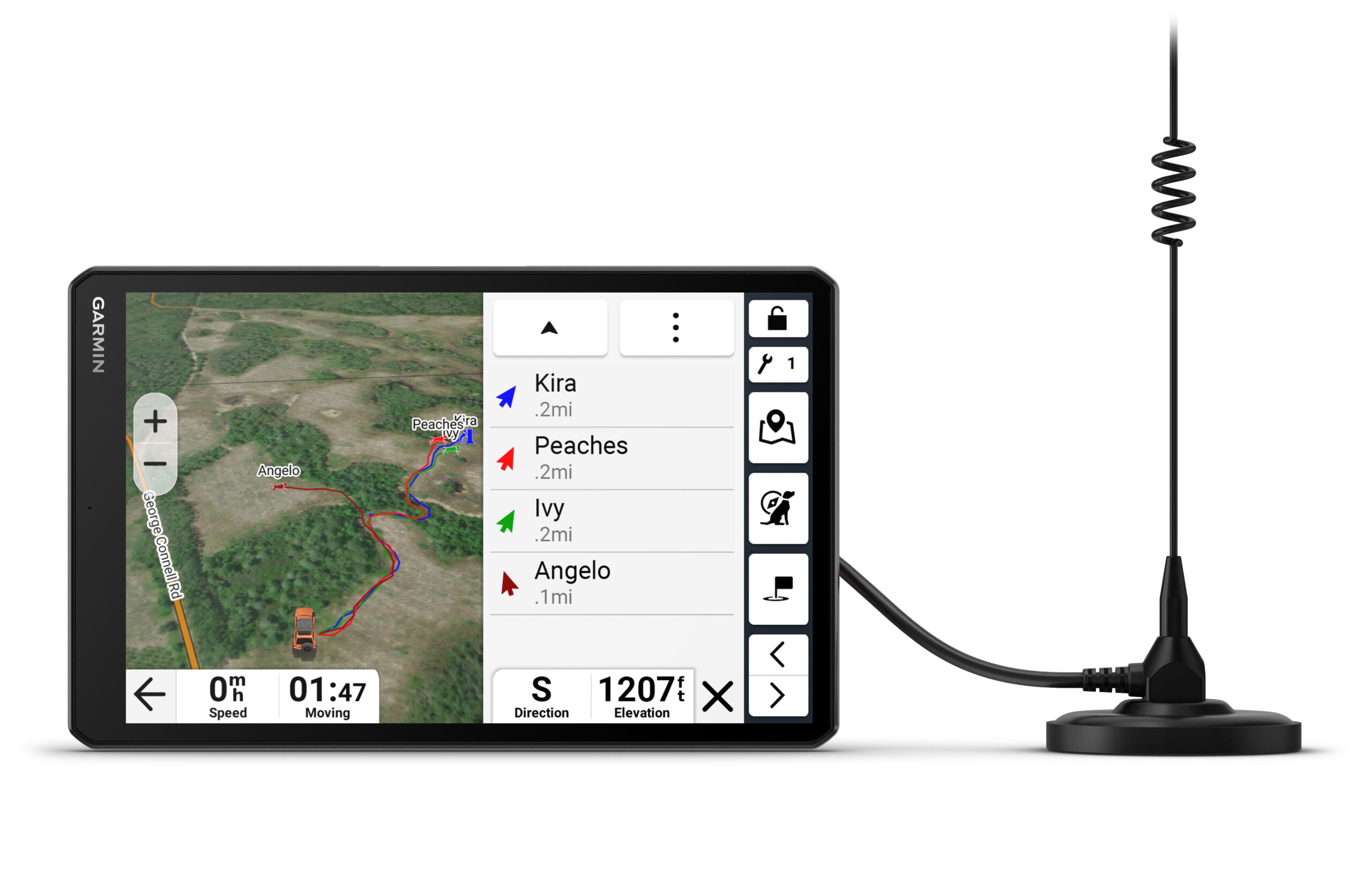 Garmin Alpha XL 10" With Magnetic VHF Antenna