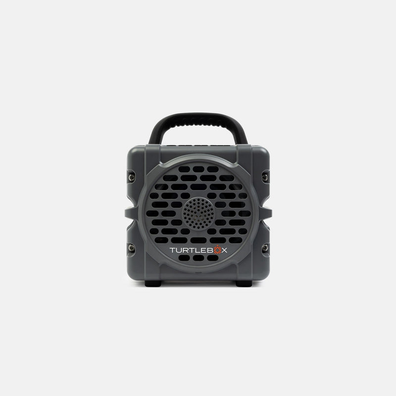 Turtlebox Cub waterproof Bluetooth speaker, Gray