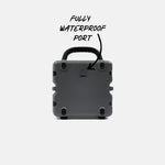 Turtlebox Cub speaker waterproof port
