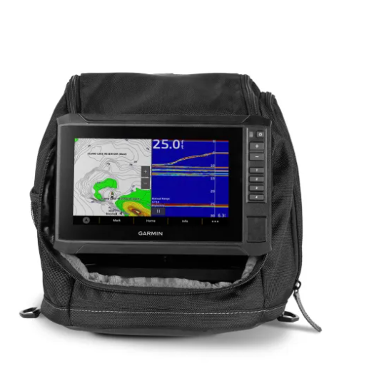 Garmin ECHOMAP UHD2 73Sv 7" Ice Fishing Bundle | GT10HN-IF Transducer | Portable Kit