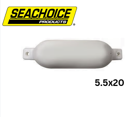 SEACHOICE FENDER SMOOTH 5.5X20 WHITE