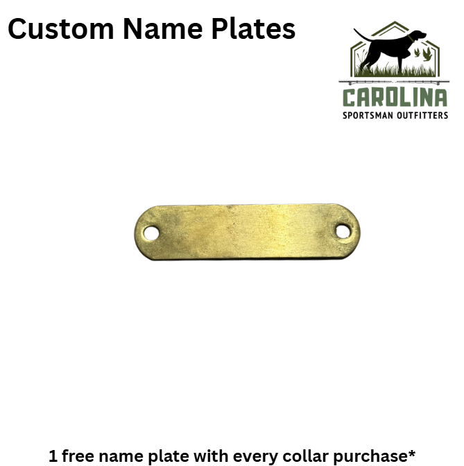 150L Custom Brass Nameplate 3/4" X 3"