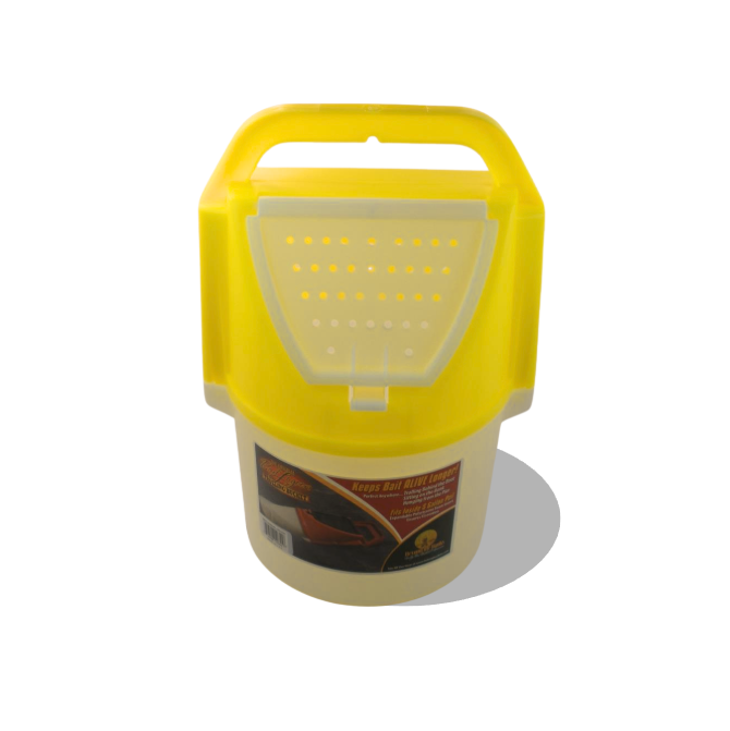 Challenge Lagoon Troll Bait Bucket Yellow