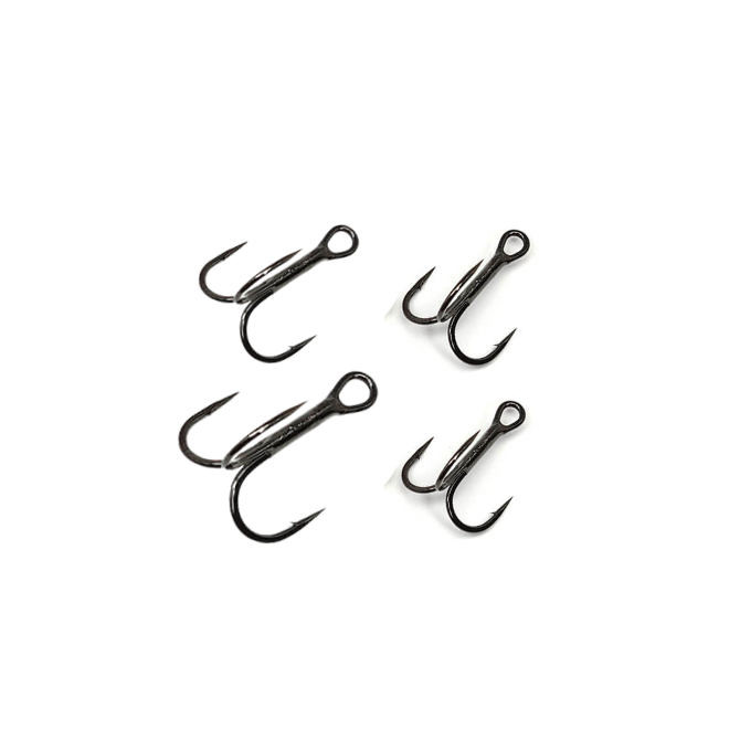 Gamakatsu Treble Round Bend Red