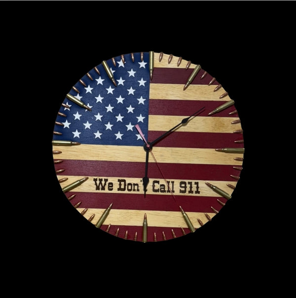 Rifle Clock We Don't Call 911