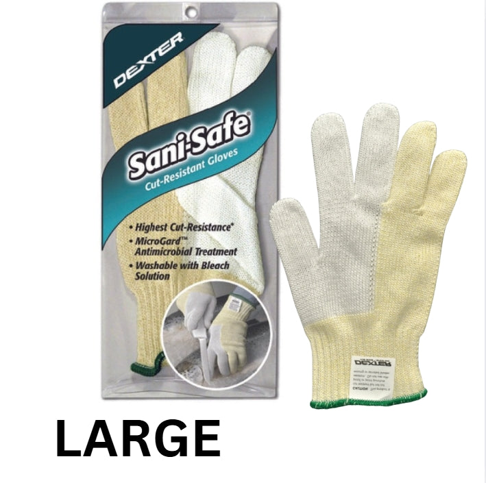 Dexter SSG1-L Sani-Safe Cut Resistant Fillet Glove, Large