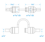 Seachoice Waterproof In-Line Fuse Holder