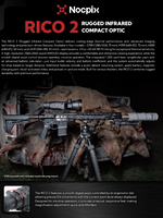 Nocpix Rico 2 S75R Thermal Weapon Sight, 1280×1024, 75mm with LRF