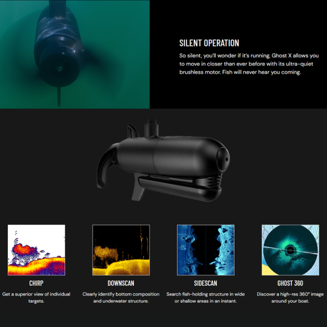 LOWRANCE - Ghost X Trolling Motor