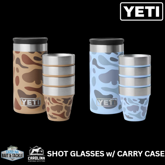 YETI Rambler Shot Glasses With Case
