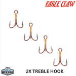 Eagle Claw 2X Treble Hook