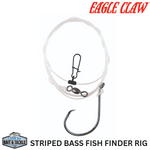 Eagle Claw LAZER SHARP Striped Bass Fish Finder Rig