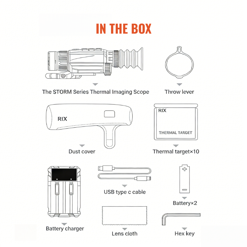 RIX STORM S6R Thermal Imaging Riflescope