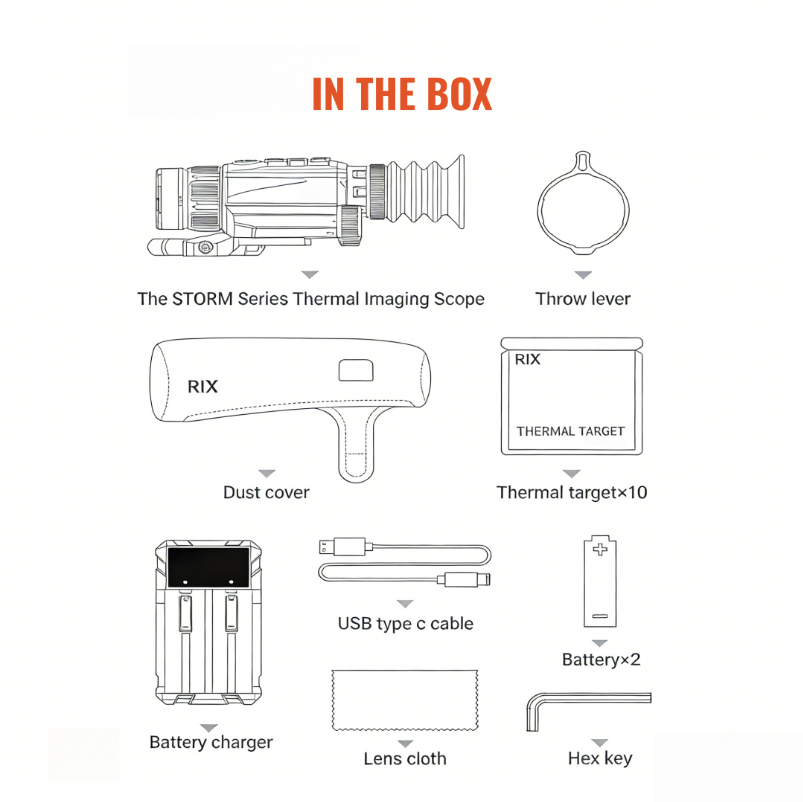 RIX STORM S3R Thermal Imaging Riflescope