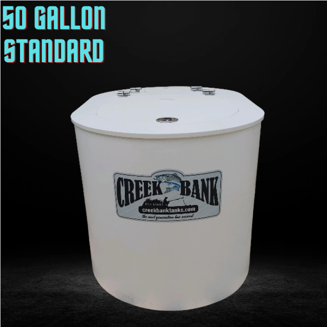 Creek Bank Bait Tanks Standard Series 50 Gallon