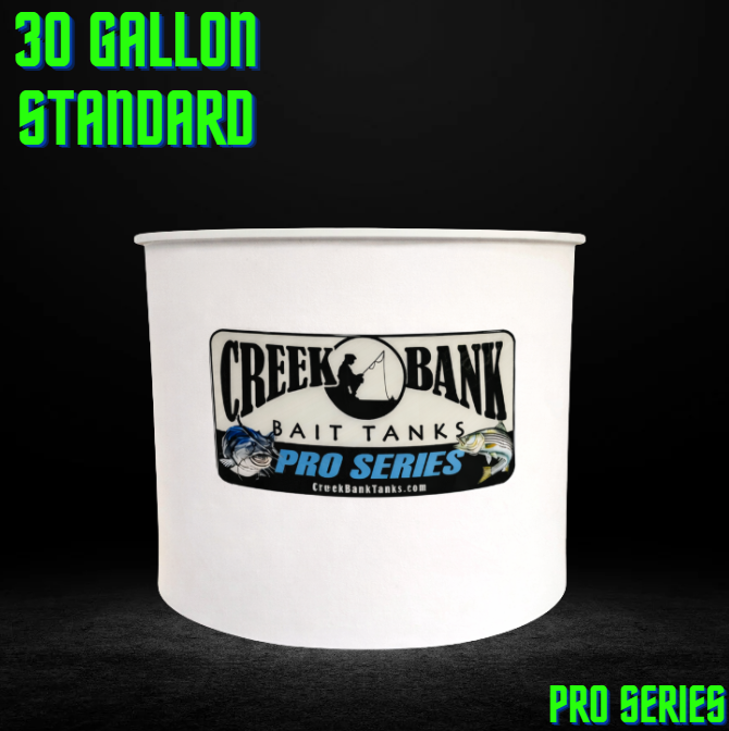 Creek Bank Bait Tanks Standard Pro Series 30 Gallon