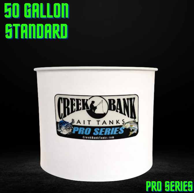 Creek Bank Bait Tanks Standard Pro Series 50 Gallon