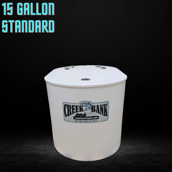 Creek Bank Bait Tanks Standard Series 15 Gallon
