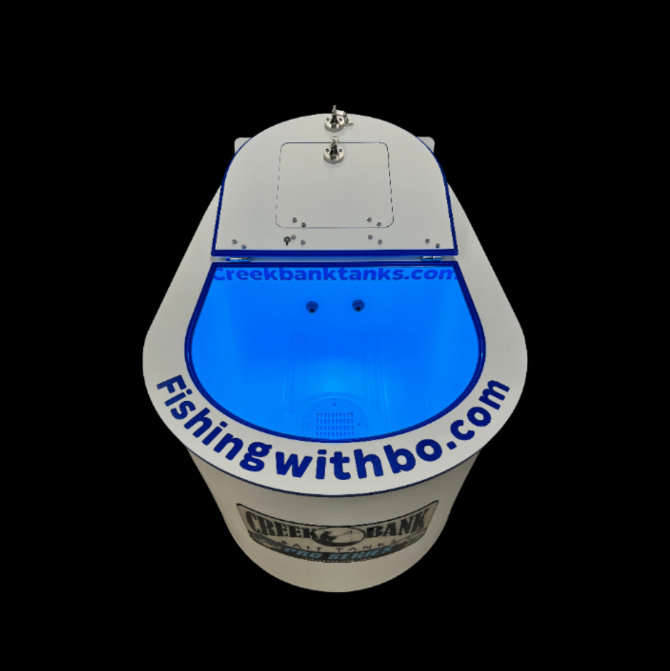 Creek Bank Bait Tanks Fully Loaded Pro Series 75 Gallon