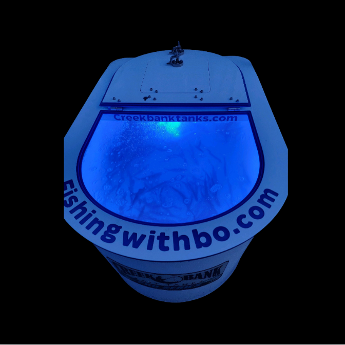 Creek Bank Bait Tanks Fully Loaded Pro Series 75 Gallon