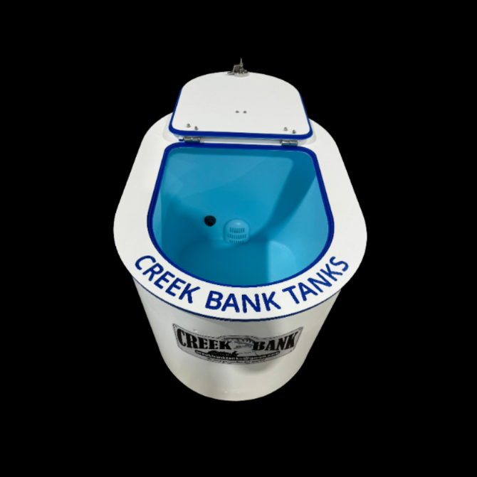 Creek Bank Bait Tanks Fully Loaded Series 50 Gallon