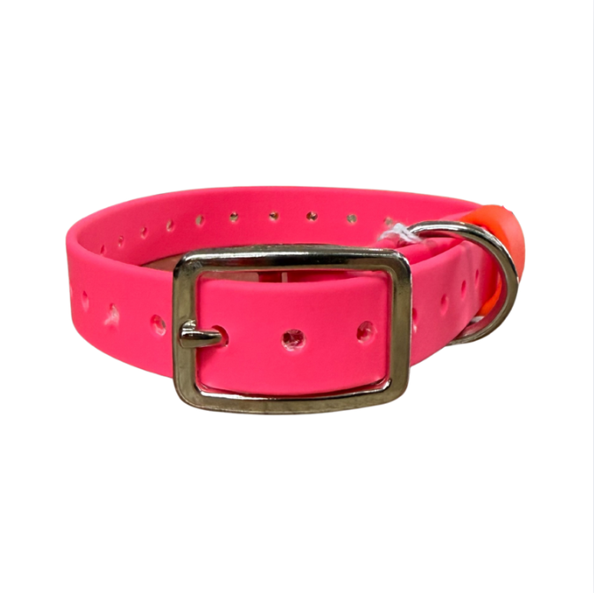 BioThane 3/4" x 16" ST D-Ring Collar with Beta Loop — Hunting & Pet Do