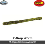 Zoom Z-Drop Dropshot Worm 4" 15Pk