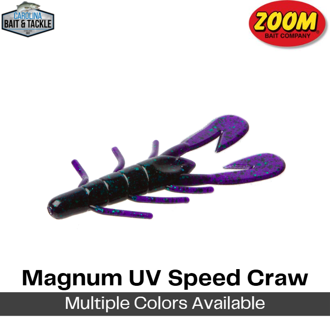 Zoom Mag UV Speed Craw 4.25" 10Pk