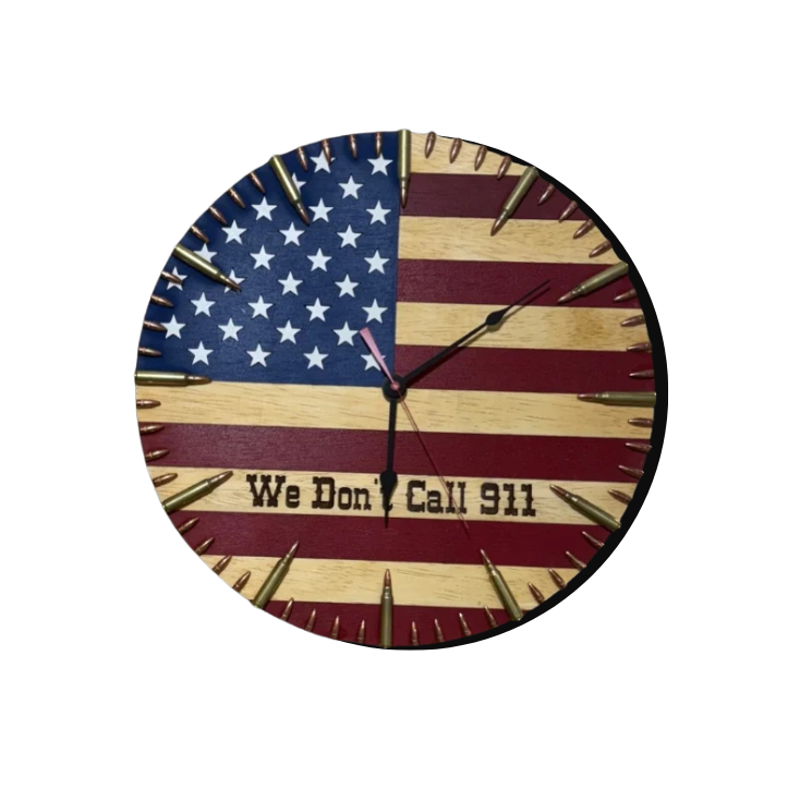 Rifle Clock We Don't Call 911