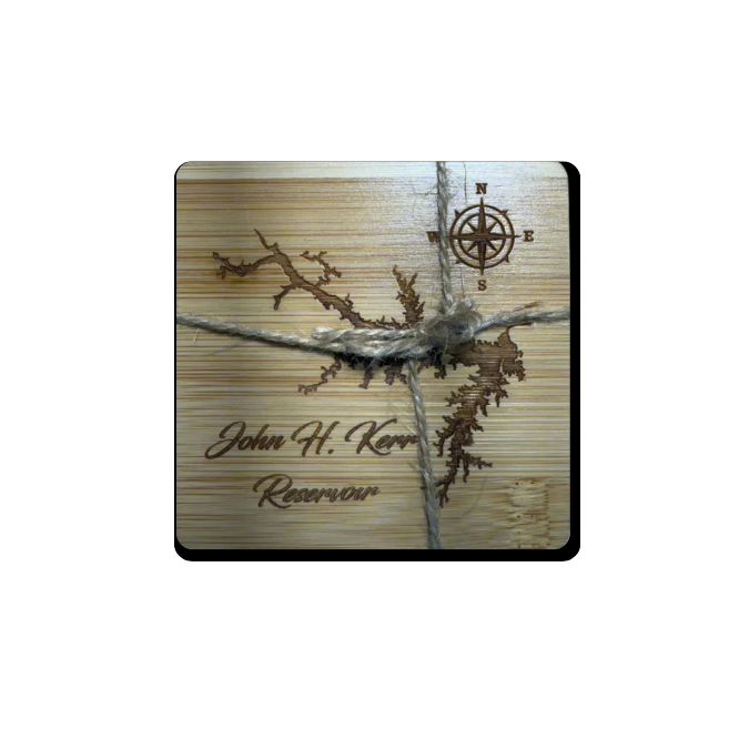 Coaster Pack W/ Twine John H Kerr Reservoir