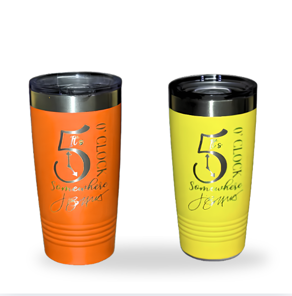5 O'clock Somewhere Tumbler