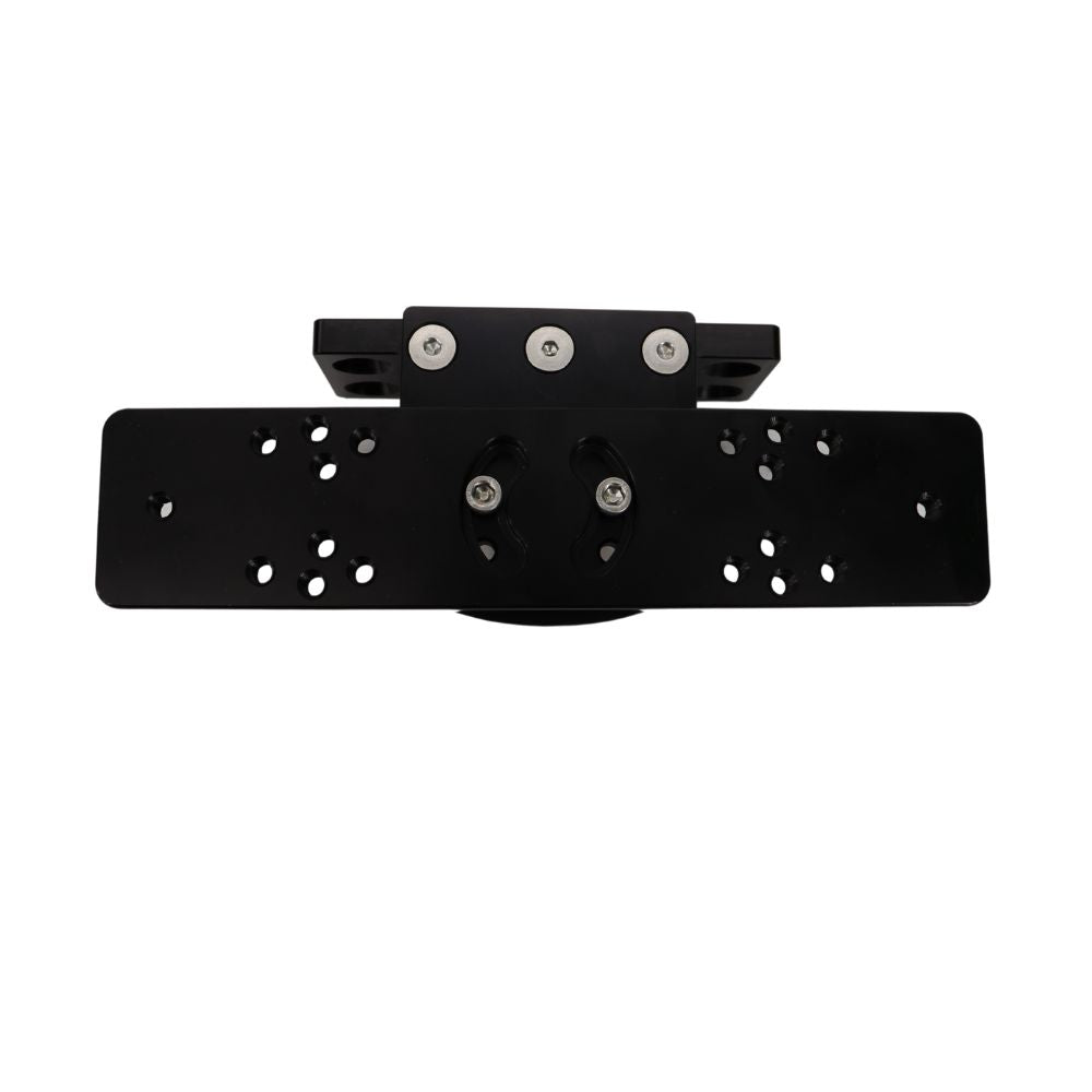 Cornfield Console Single Swivel Fish Finder / Graph Mount with Under Plate (Fits Sea Ark)