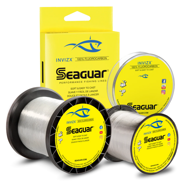 Seaguar INVIZX 100% Fluorocarbon Performance Fishing Line