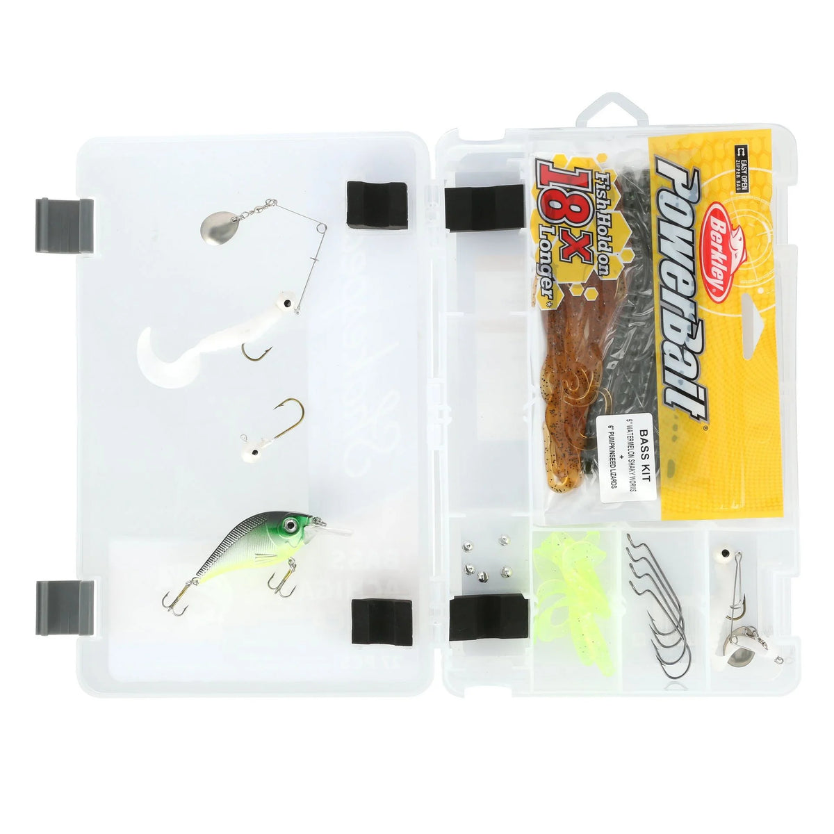 Shakespeare Catch More Fish Bass Kit CMF3BASSTBKIT Kit With Tackle Included additional view 2
