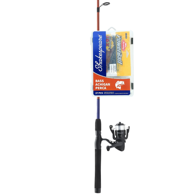 Shakespeare Catch More Fish Bass Spinning Combo
