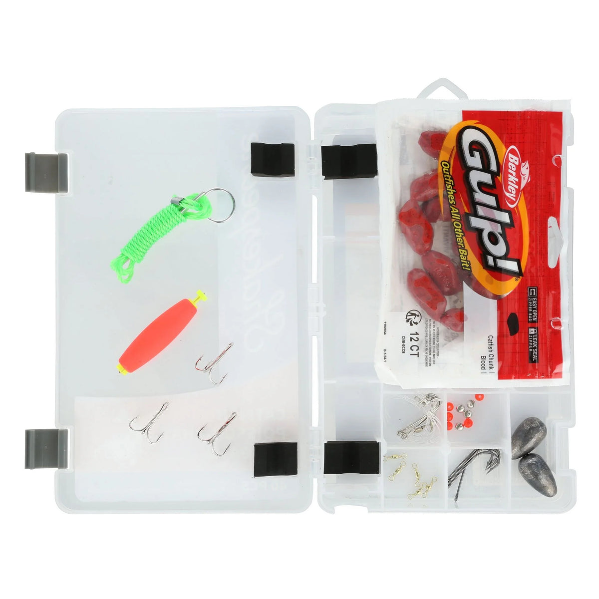 Shakespeare Catch More Fish Catfish Kit CMF3CATFISHTBKIT Kit With Tackle Included additional view 2