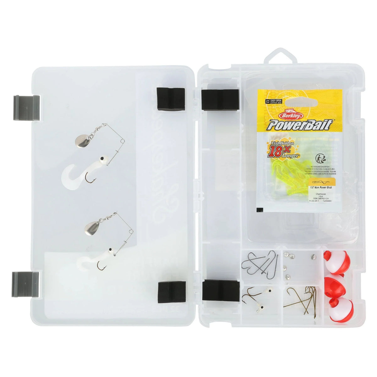 Shakespeare Catch More Fish Panfish Kit CMF3PANFISHTBKIT Kit With Tackle Included additional view 2