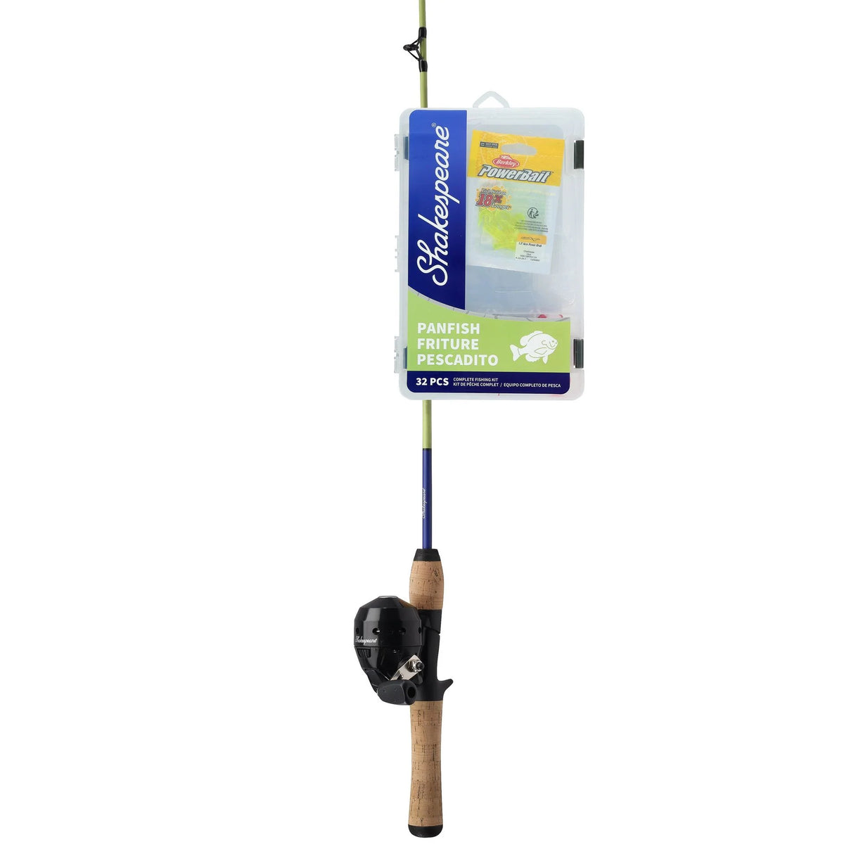 Shakespeare Catch More Fish Panfish Spincast Combo