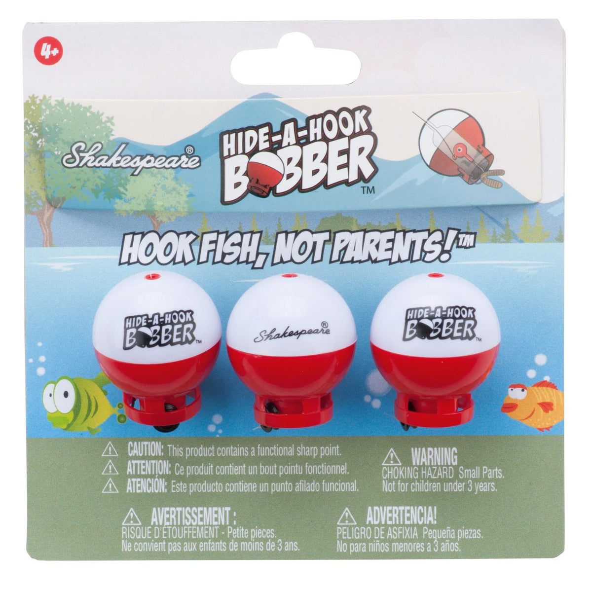 Shakespeare Hide-A-Hook Floats HAH3PCK 3