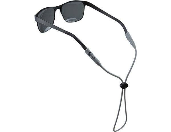 Cablz Silicone Eyewear Retainer, 16" length, Grey