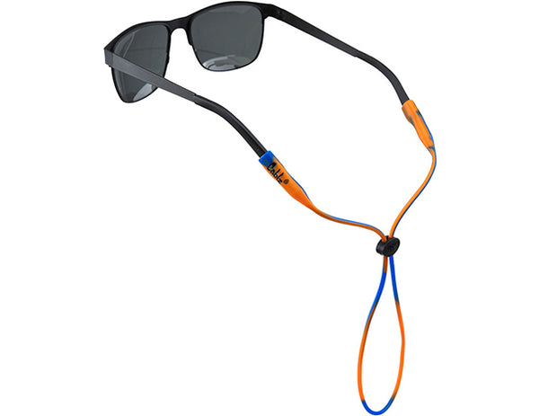 Cablz Silicone Eyewear Retainer 16" Orange & Blue