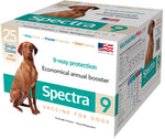 Durvet Canine Spectra 9-Way Dog Vaccine Single Dose