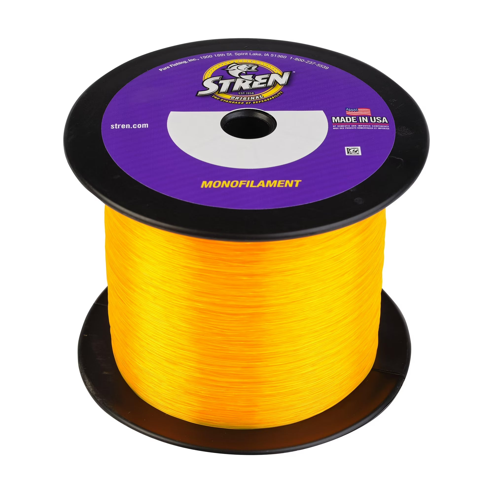 Stren Original bulk spool Hi-Vis Gold monofilament