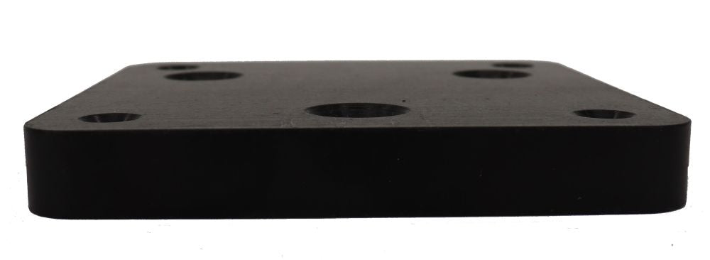 Cornfield Over-the-Side Mount Deck Plate for Transducer & Forward-Facing Sonar Mounting